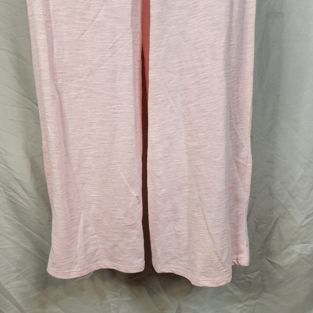 New w/tag! OLD NAVY Size XL Girls' Pink Smocked Wide Leg Puff Sleeve Jumpsuit - Picture 7 of 10